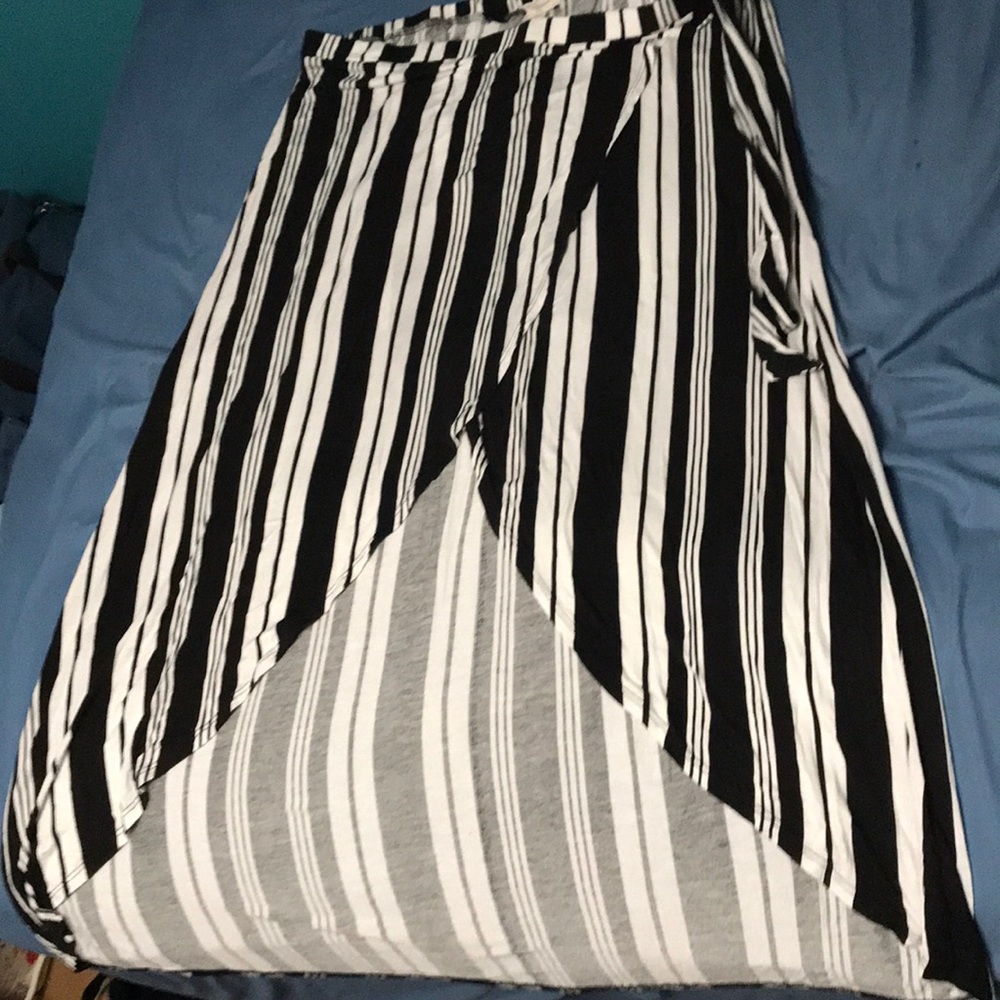 High Low Maxi Skirt